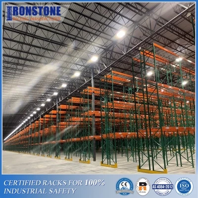 Teardrop Style Warehouse Pallet Rack