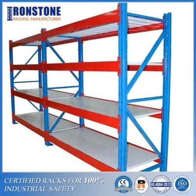 Integrated Easily Long Span Warehouse Steel Shelves WIth Excellent Quality and Services  - Ironstone 