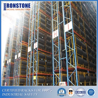 VNA Storage Very Narrow Aisle Pallet Racking System  - Ironstone 