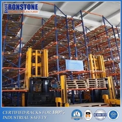 High Density Very Narrow Aisle Pallet Storage Rack in Canada  - Ironstone 