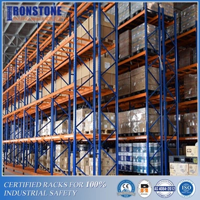Compact VNA Pallet Racking System With Excellent Cubic Area Utilization  - Ironstone 