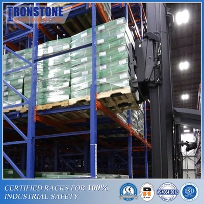 LIFO Gravity Push Back Racking System With Low Picking Time  - Ironstone 