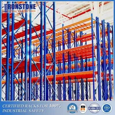 Heavy Duty Industrial Double Deep Pallet Racking for Cargo Storage  - Ironstone 