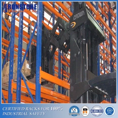 Q355 Steel Double Deep Pallet Rack With Doubled Storage Density  - Ironstone 